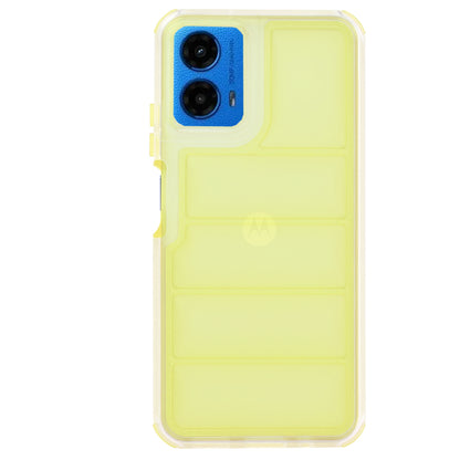 Puzdro pre Motorola Moto G45 / G34, Techsuit, Wave Shield, Žltá