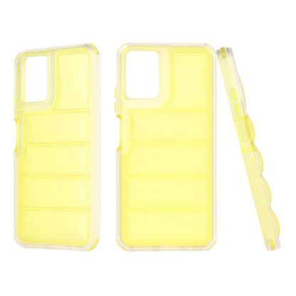 Puzdro pre Motorola Moto G45 / G34, Techsuit, Wave Shield, Žltá