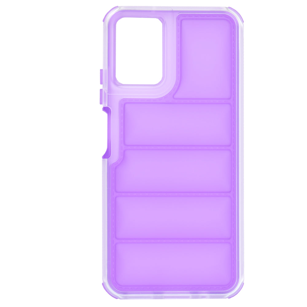 Case for Motorola Moto G45 / G34, Techsuit, Wave Shield, Purple