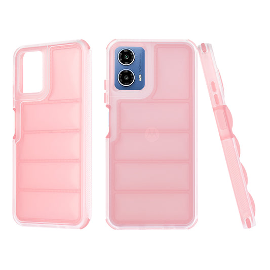 Puzdro pre Motorola Moto G45 / G34, Techsuit, Wave Shield, Ružové