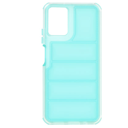 Case for Motorola Moto G45 / G34, Techsuit, Wave Shield, Turquoise