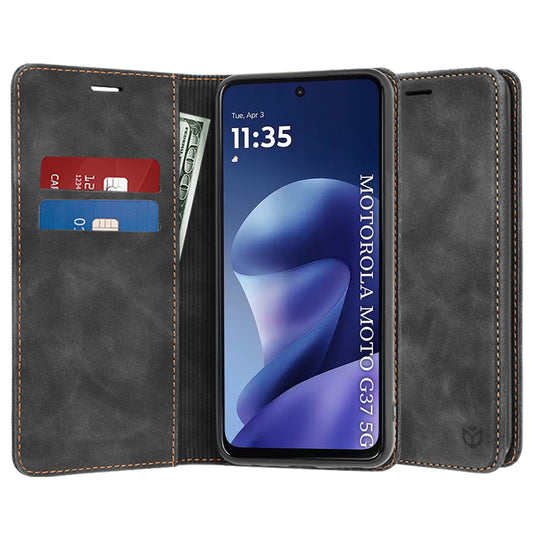 Puzdro pre Motorola Moto G47 / G37 Power / G37, Techsuit, Confy, Čierna