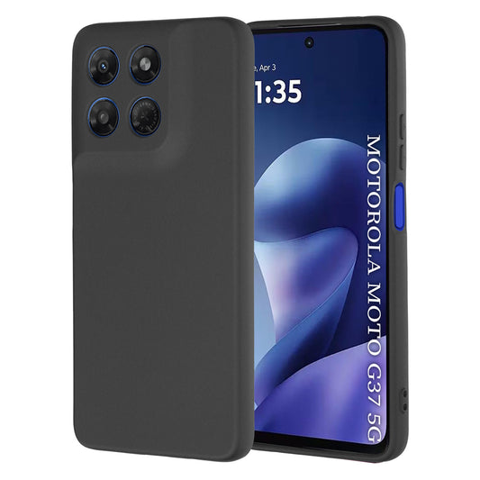 Puzdro pre Motorola Moto G47 / G37 Power / G37, Techsuit, SoftFlex, Čierne