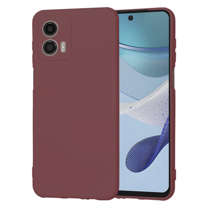 Obal na Motorola Moto G53, Techsuit, SoftFlex, vínový