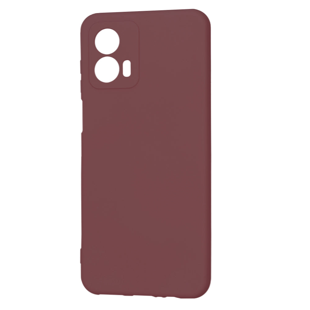 Obal na Motorola Moto G53, Techsuit, SoftFlex, vínový