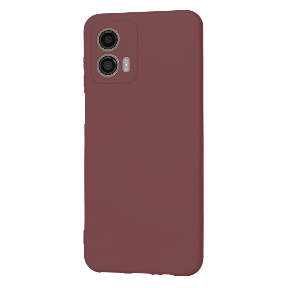 Obal na Motorola Moto G53, Techsuit, SoftFlex, vínový