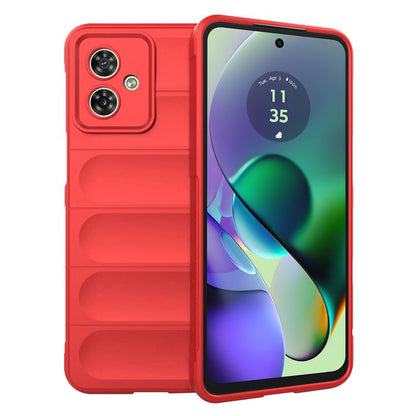 Puzdro pre Motorola Moto G54, Techsuit, Magic Shield, Červené