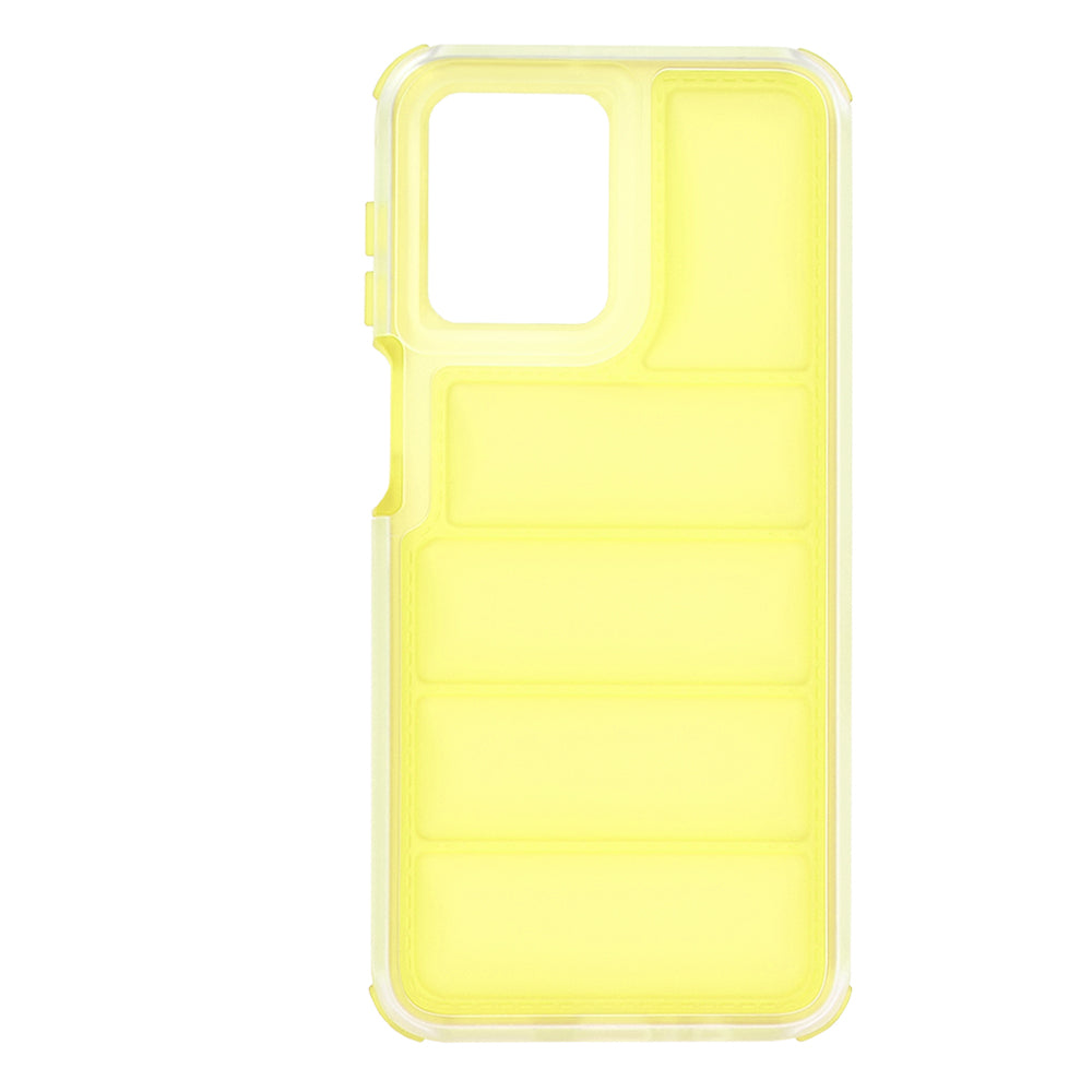 Puzdro pre Motorola Moto G54, Techsuit, Wave Shield, Žltá
