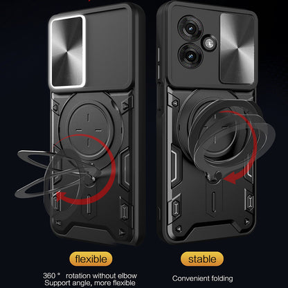 Puzdro pre Motorola Moto G55, Techsuit, CamGuard Pro, Ružovo zlaté