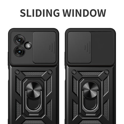 Case for Motorola Moto G55, Techsuit, CamShield, Blue