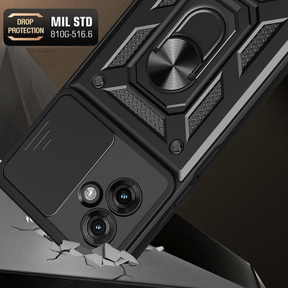 Puzdro pre Motorola Moto G55, Techsuit, CamShield, Ružové