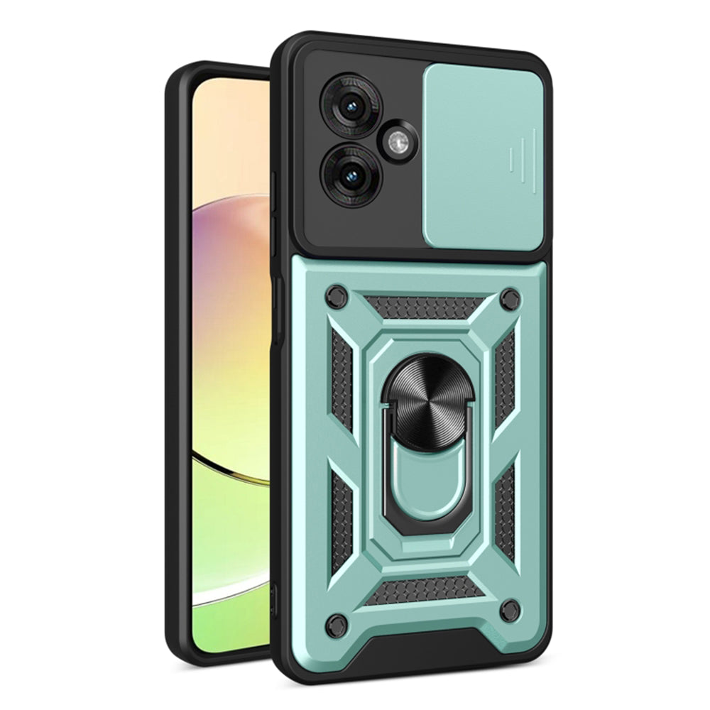 Puzdro pre Motorola Moto G55, Techsuit, CamShield, Zelené