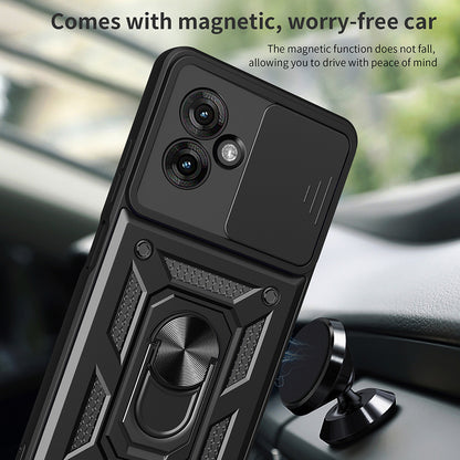 Puzdro pre Motorola Moto G55, Techsuit, CamShield, Zelené
