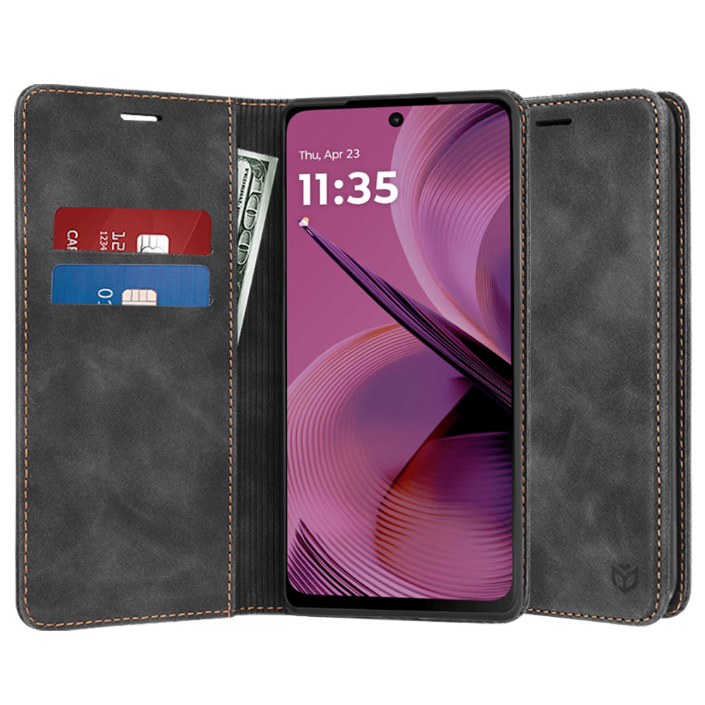 Obal na Motorola Moto G55, Techsuit, Confy, čierny