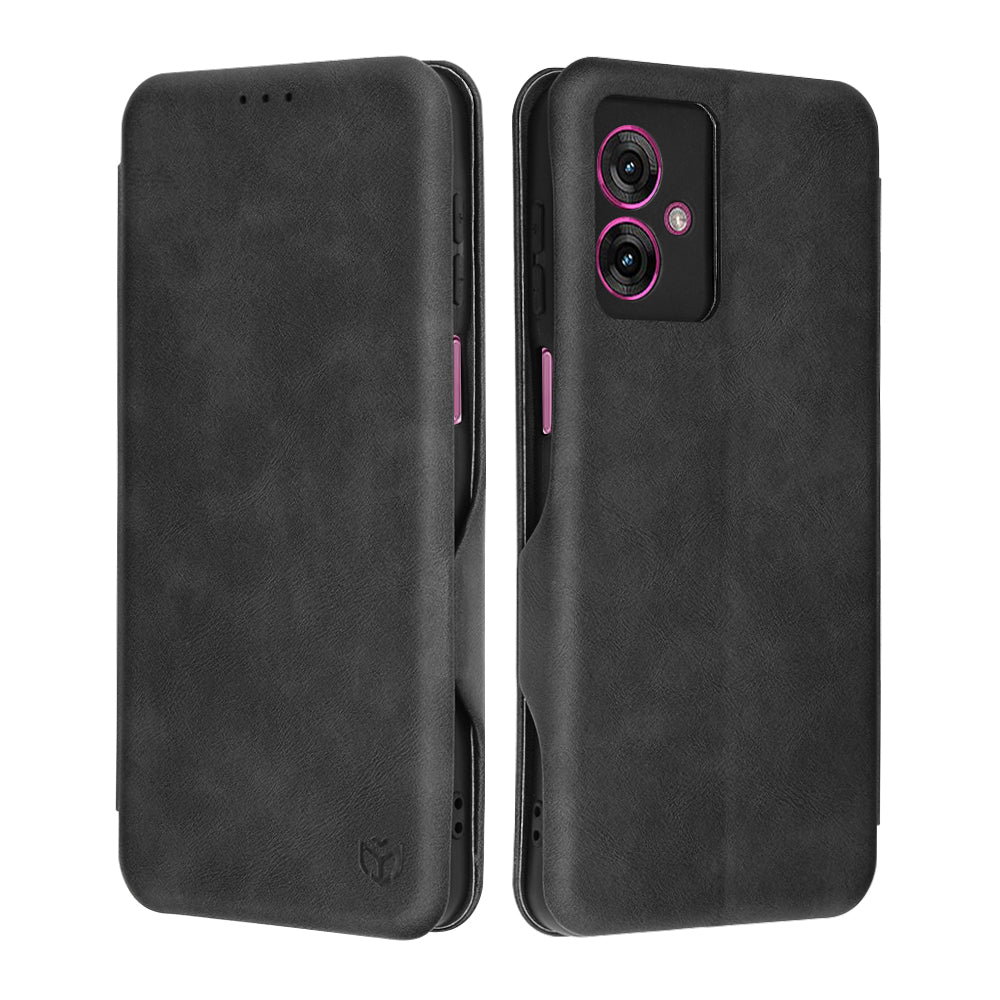 Puzdro pre Motorola Moto G55, Techsuit, Safe Wallet Plus, Čierne