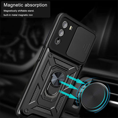 Puzdro pre Motorola Moto G62 5G, Techsuit, CamShield, Čierne