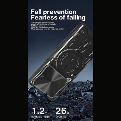 Puzdro pre Motorola Moto G67 Power / G57 Power, Techsuit, CamGuard Pro, Čierne