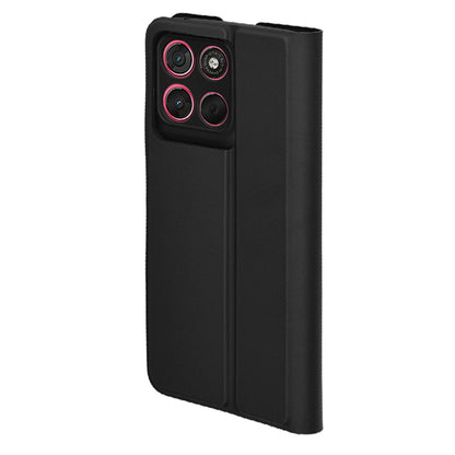 Puzdro pre Motorola Moto G67 Power / G57 Power, Techsuit, Magskin Book, Čierne