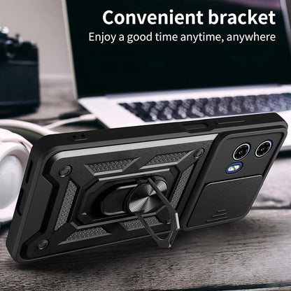 Puzdro pre Motorola Moto G71 5G, Techsuit, CamShield, Čierne