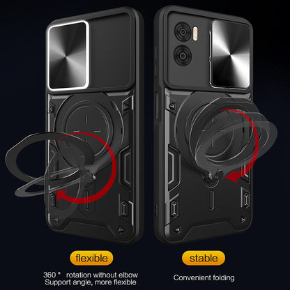 Puzdro pre Motorola Moto G72, Techsuit, CamGuard Pro, Čierne