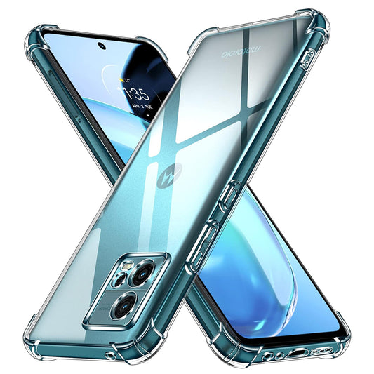 Obal na Motorola Moto G72, Techsuit, nárazuvzdorný priehľadný, transparentný