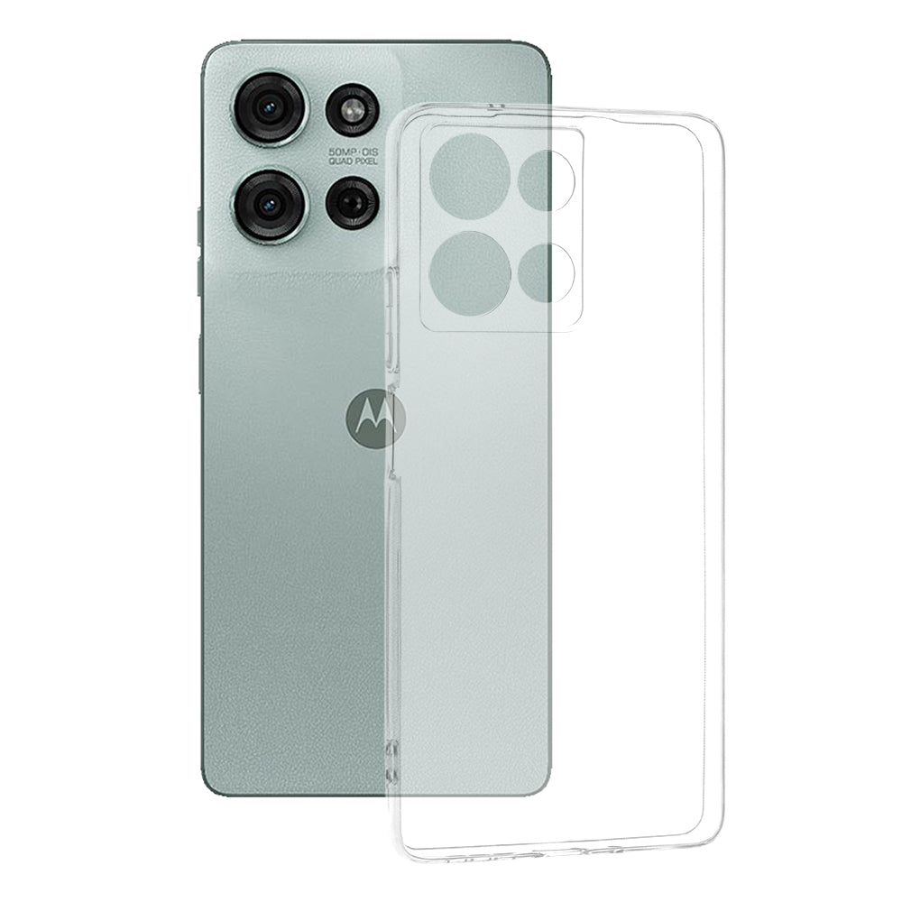 Puzdro pre Motorola Moto G75, Techsuit, Priehľadné, Transparentné