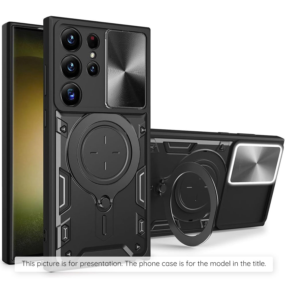 Puzdro pre Motorola Moto G77 / G67, Techsuit, CamGuard Pro, Čierne