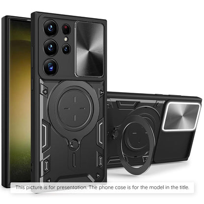 Puzdro pre Motorola Moto G77 / G67, Techsuit, CamGuard Pro, Čierne