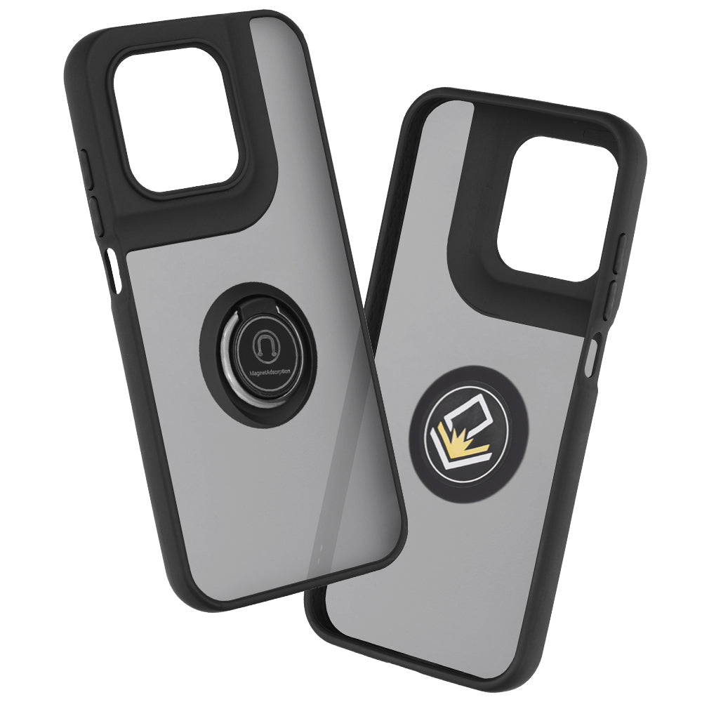 Puzdro pre Motorola Moto G77 / G67, Techsuit, Glinth, Čierne