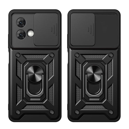 Puzdro pre Motorola Moto G84, Techsuit, CamShield, Čierne