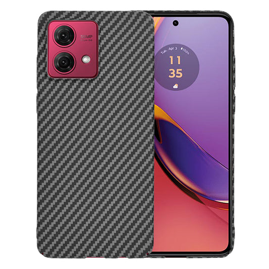 Puzdro pre Motorola Moto G84, Techsuit, Carbonite FiberShell, Čierne