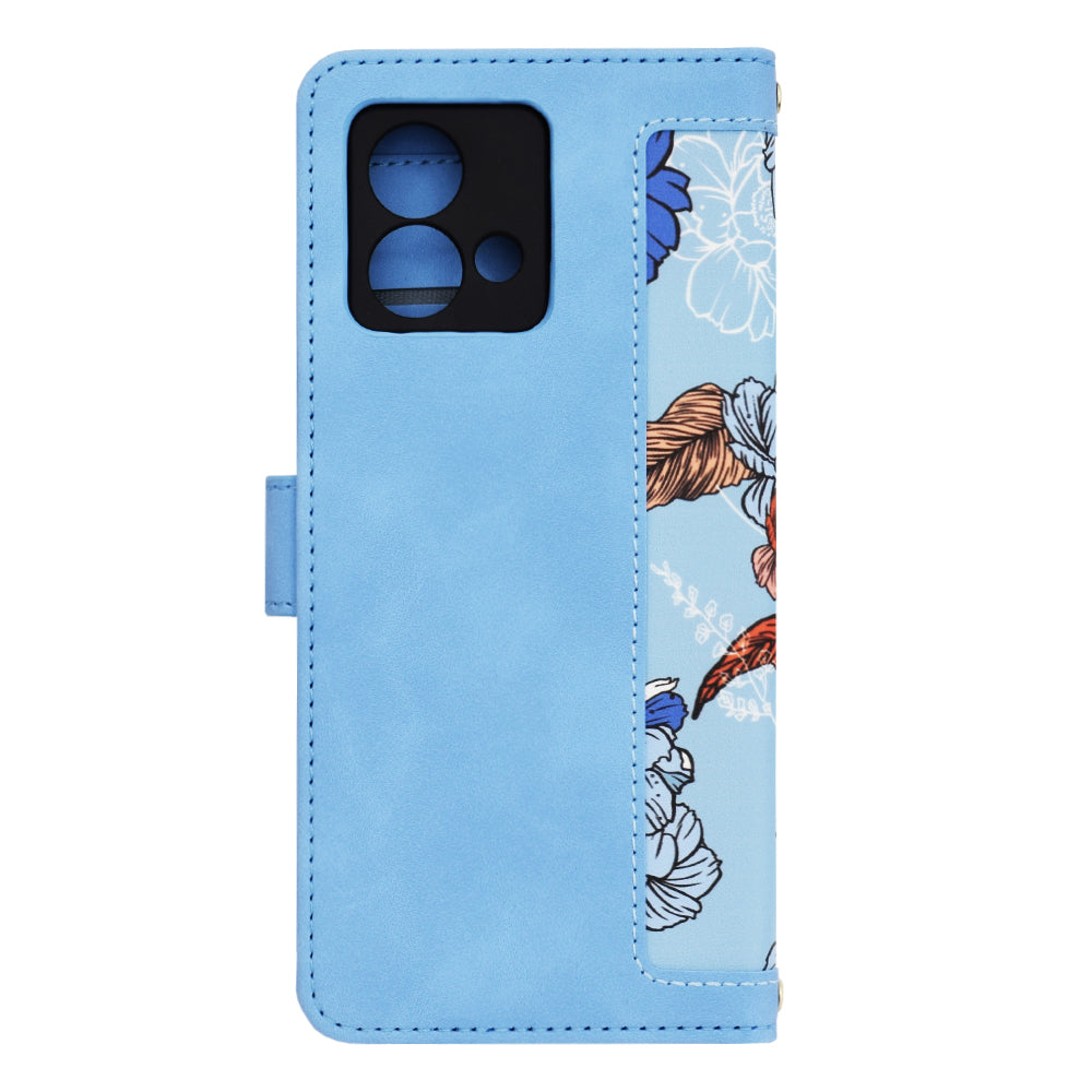 Puzdro pre Motorola Moto G84, Techsuit, FlipCraft, Modrá