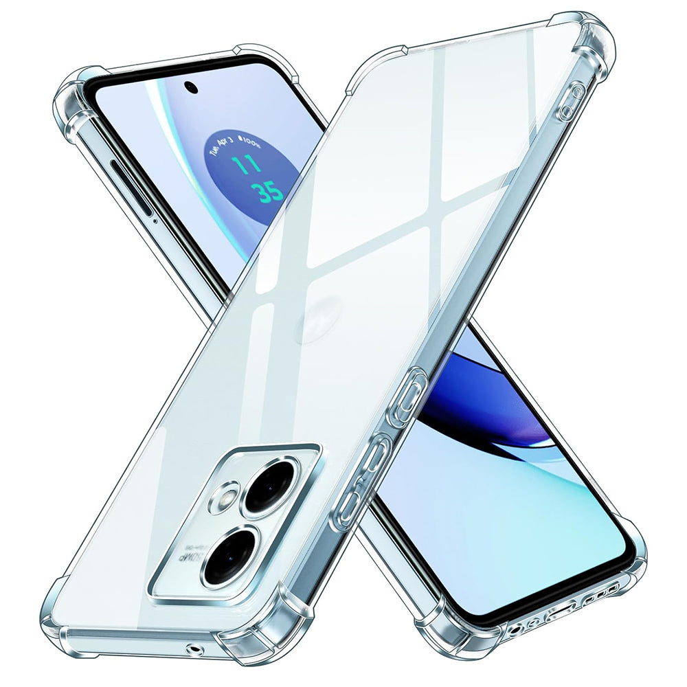 Puzdro pre Motorola Moto G84, Techsuit, Odolné proti nárazom, Priehľadné