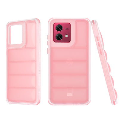 Puzdro pre Motorola Moto G84, Techsuit, Wave Shield, Ružové
