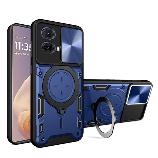 Puzdro pre Motorola Moto G85, Techsuit, CamGuard Pro, Modré
