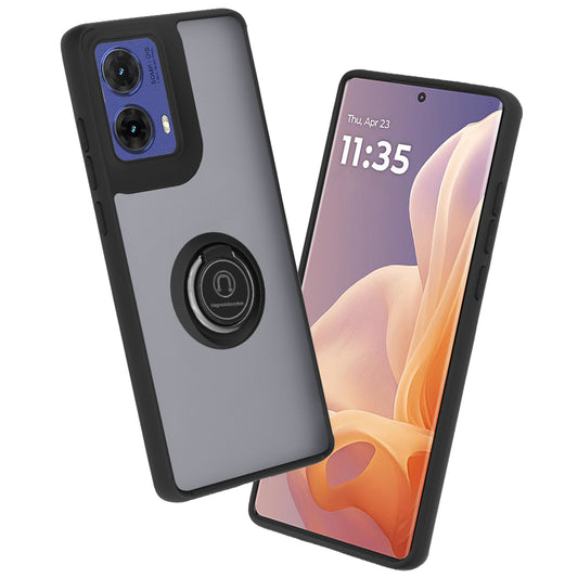 Puzdro pre Motorola Moto G85, Techsuit, Glinth, Čierne