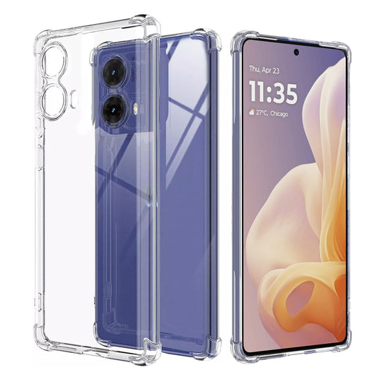 Puzdro pre Motorola Moto G85, Techsuit, Odolné proti otrasom, Priehľadné