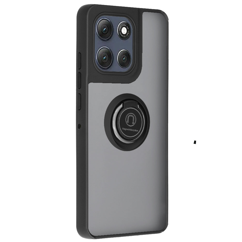 Puzdro pre Motorola Moto G86 Power, Techsuit, Glinth, Čierne