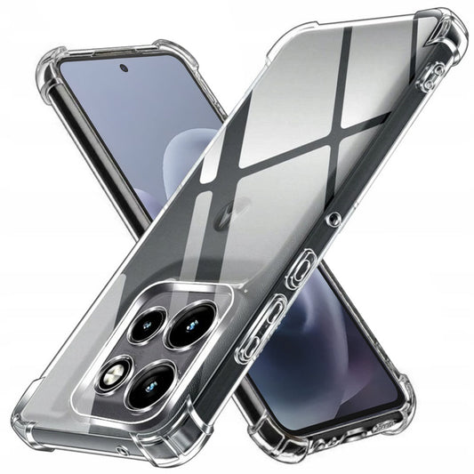 Obal na Motorola Moto G86 Power, Techsuit, nárazuvzdorný priehľadný, transparentný