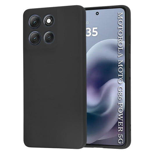 Puzdro pre Motorola Moto G86 Power, Techsuit, SoftFlex, Čierne