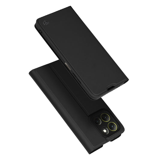 Puzdro pre Motorola Moto G86, Techsuit, Magskin Book, Čierne