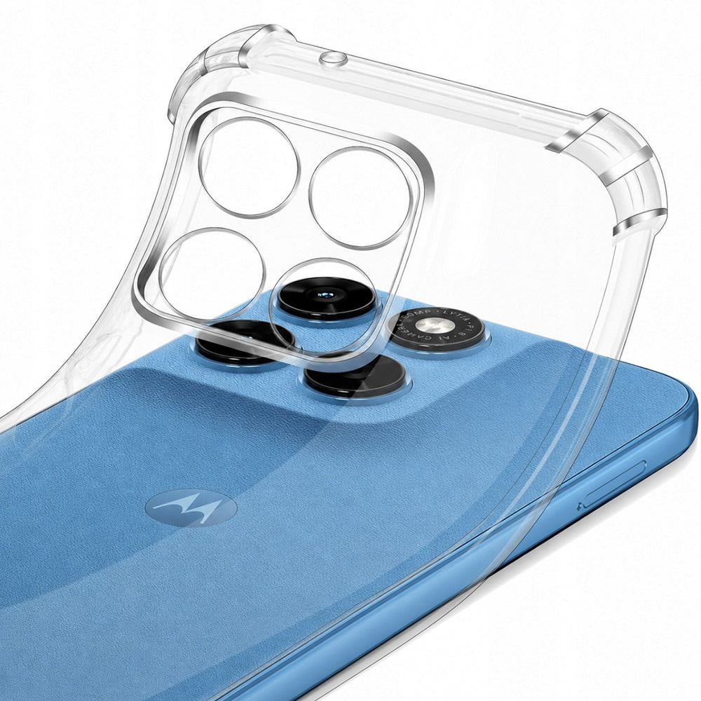 Puzdro pre Motorola Moto G87 / G77 / G67, Techsuit, Odolné proti nárazom, Priehľadné