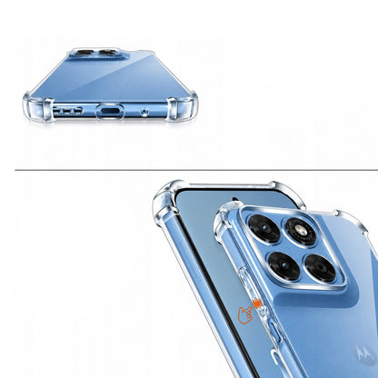 Puzdro pre Motorola Moto G87 / G77 / G67, Techsuit, Odolné proti nárazom, Priehľadné