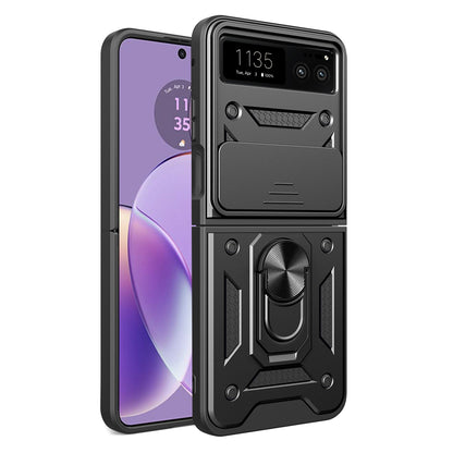 Puzdro pre Motorola Razr 40, Techsuit, CamShield, Čierne