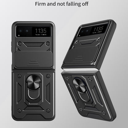 Puzdro pre Motorola Razr 40, Techsuit, CamShield, Čierne