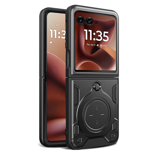 Puzdro pre Motorola Razr 60 Ultra, Techsuit, CamGuard Pro, Čierne