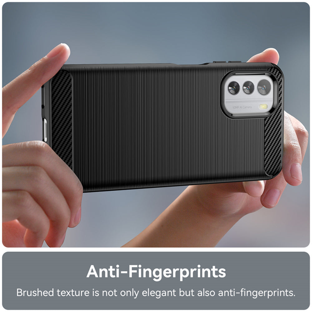 Case for Nokia G42, Techsuit, Carbon, Black