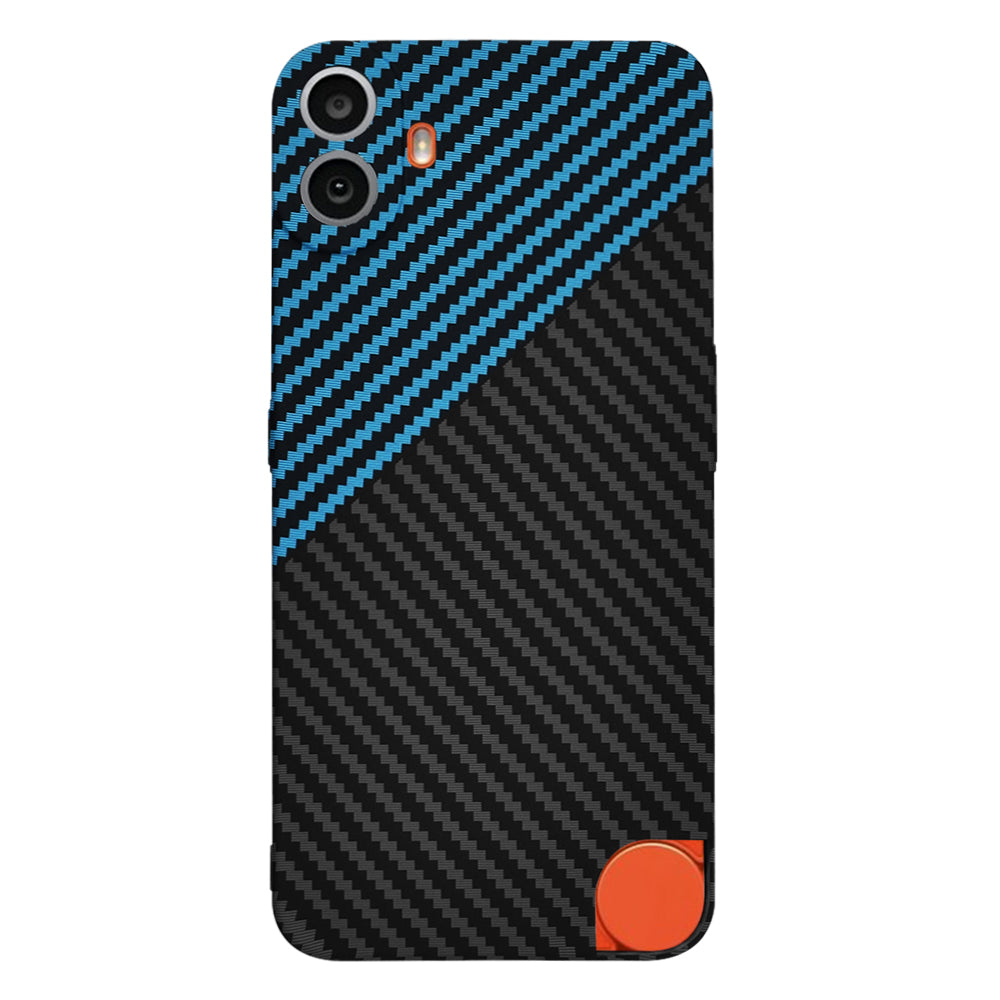 Puzdro pre Nothing CMF Phone 1, Techsuit, Carbonite FiberShell, Čierna Bleu