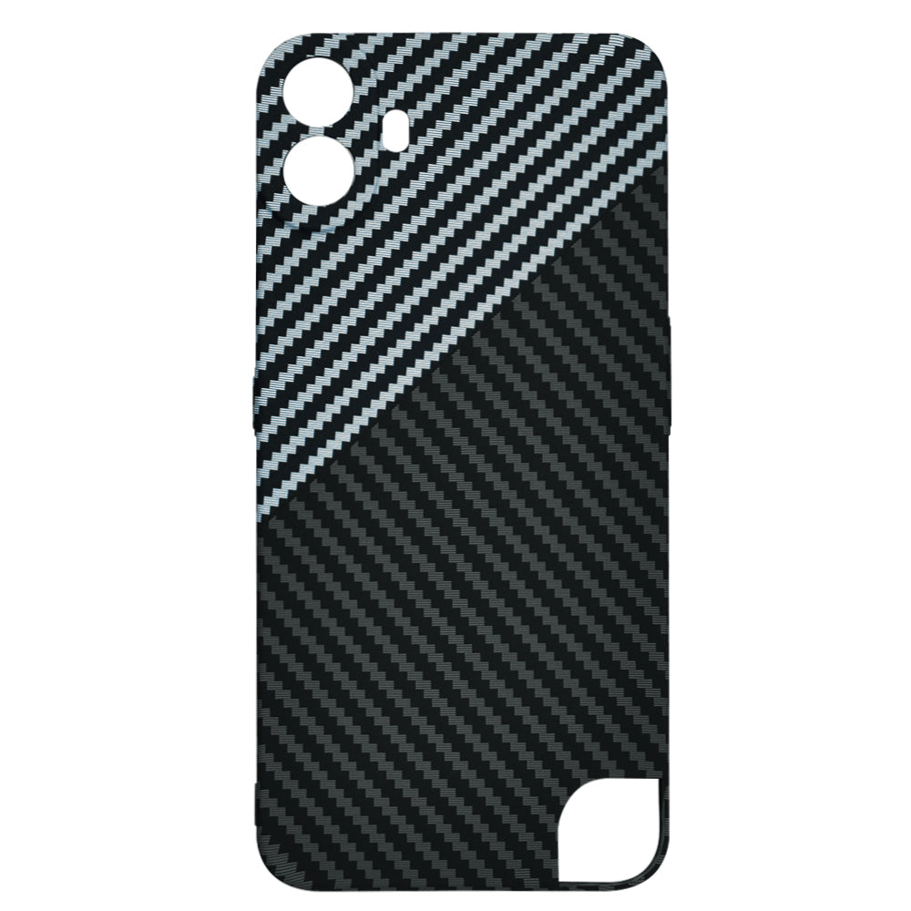 Puzdro pre Nothing CMF Phone 1, Techsuit, Carbonite FiberShell, Čierno Sivé