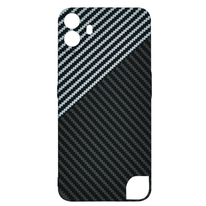 Puzdro pre Nothing CMF Phone 1, Techsuit, Carbonite FiberShell, Čierno Sivé